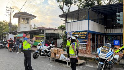 Keselamatan Berlalu Lintas Pallawa 2026 Dikampanyekan Polres Pinrang