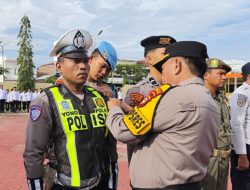 Polres Pinrang Gelar Apel Pasukan Operasi Keselamatan Pallawa 2026